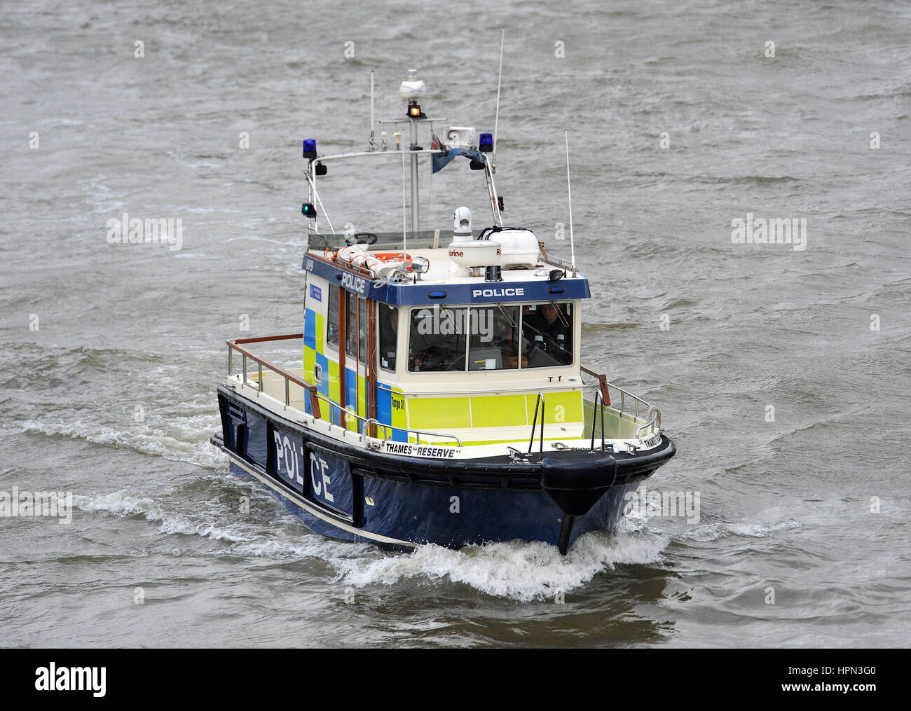 Stock photo of a Metropolitan Police Service, Marine Policing Unit (MPU