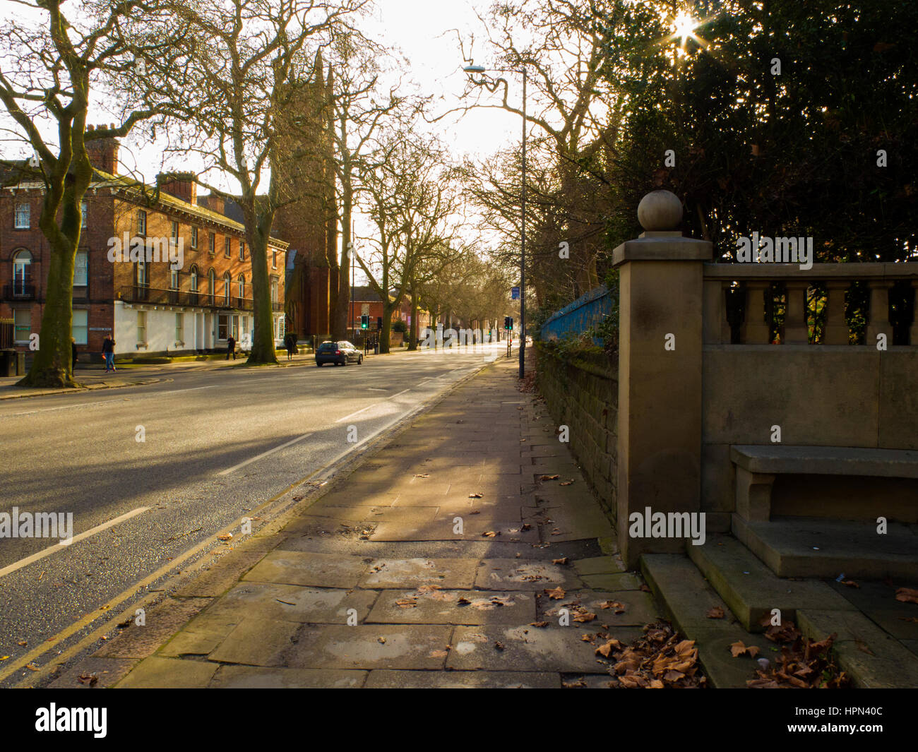 London Road Derby UK Stock Photo Alamy