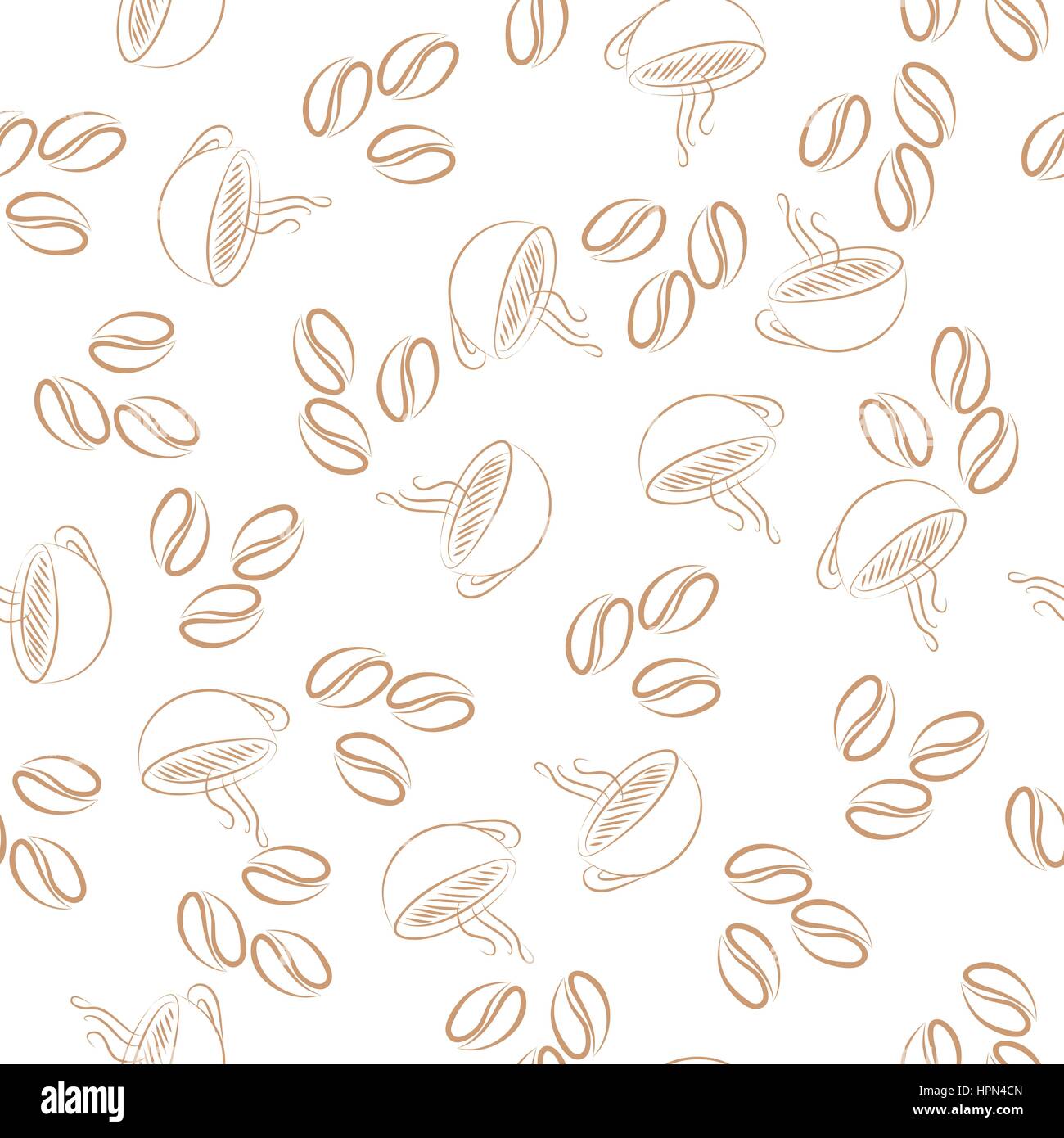 coffee cup seamless Stock Vector Image & Art - Alamy