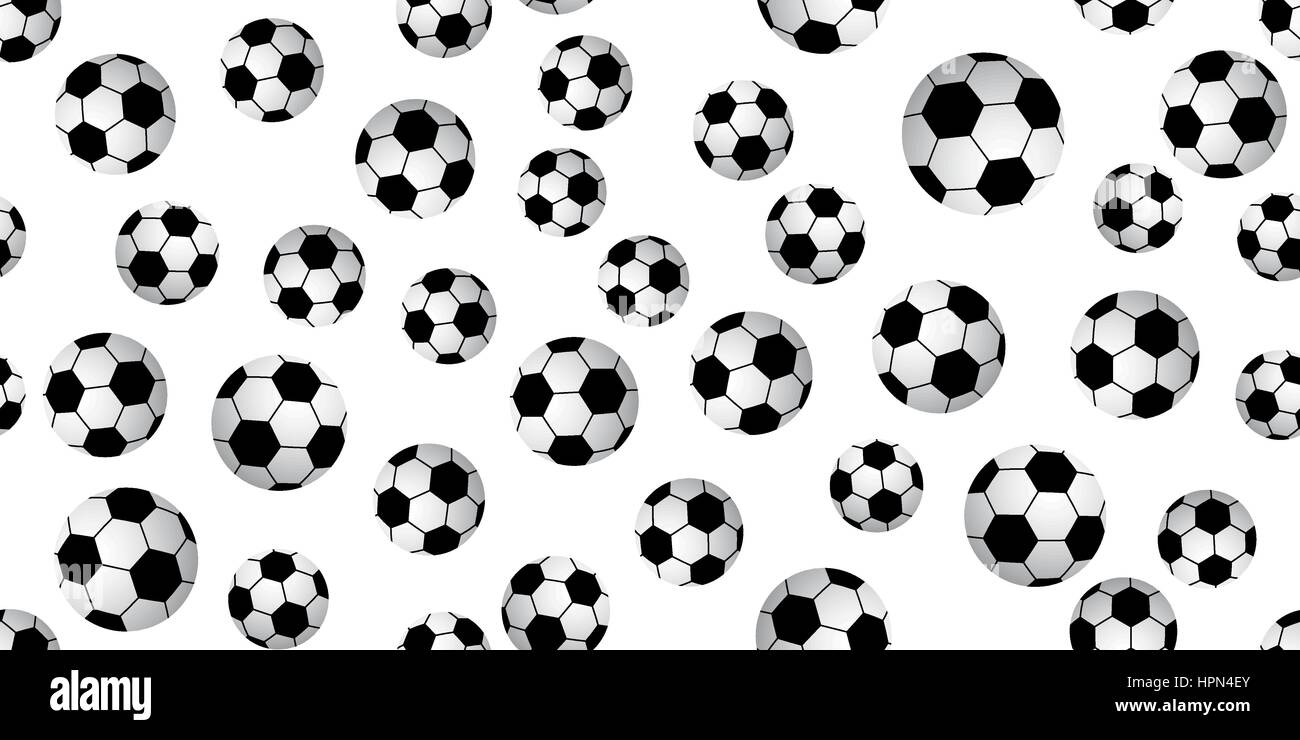 Seamless soccer balls Stock Vector Image & Art - Alamy