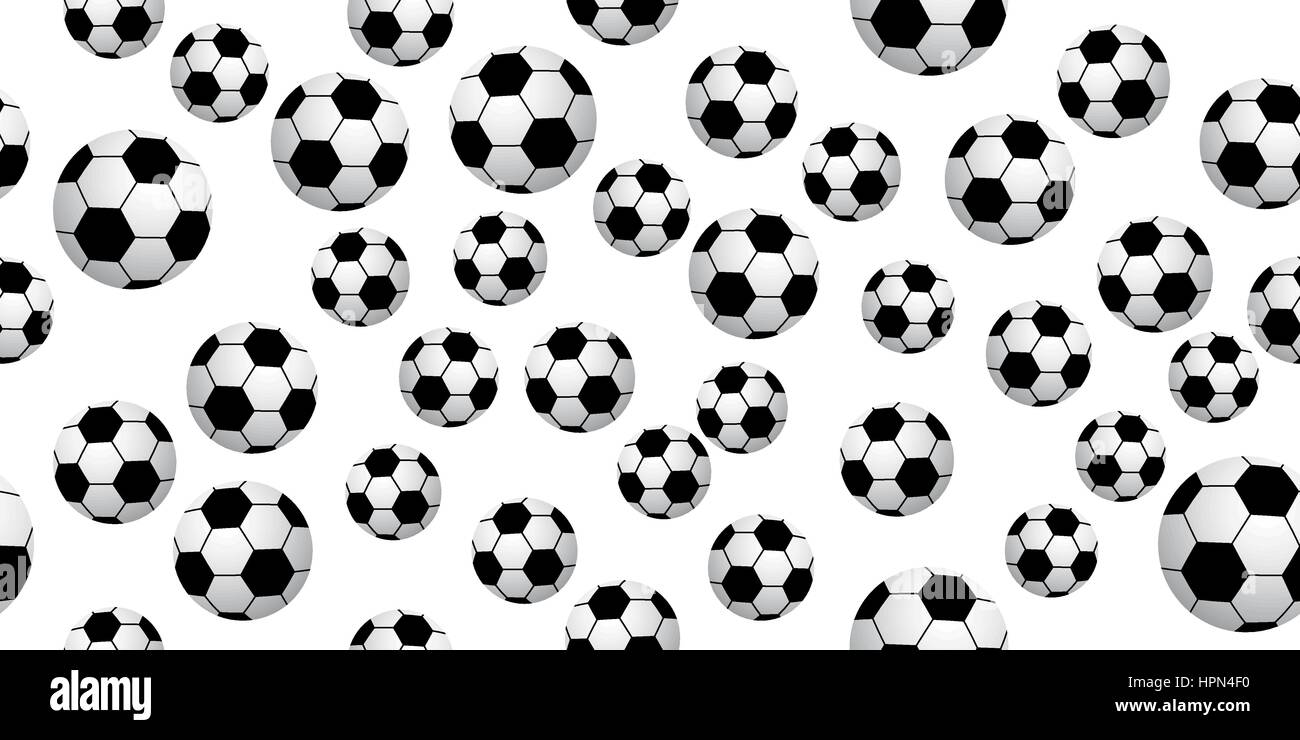 Seamless soccer balls Stock Vector Image & Art - Alamy