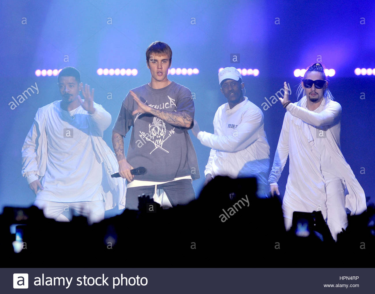 Justin Bieber In Concert High Resolution Stock Photography And Images Alamy