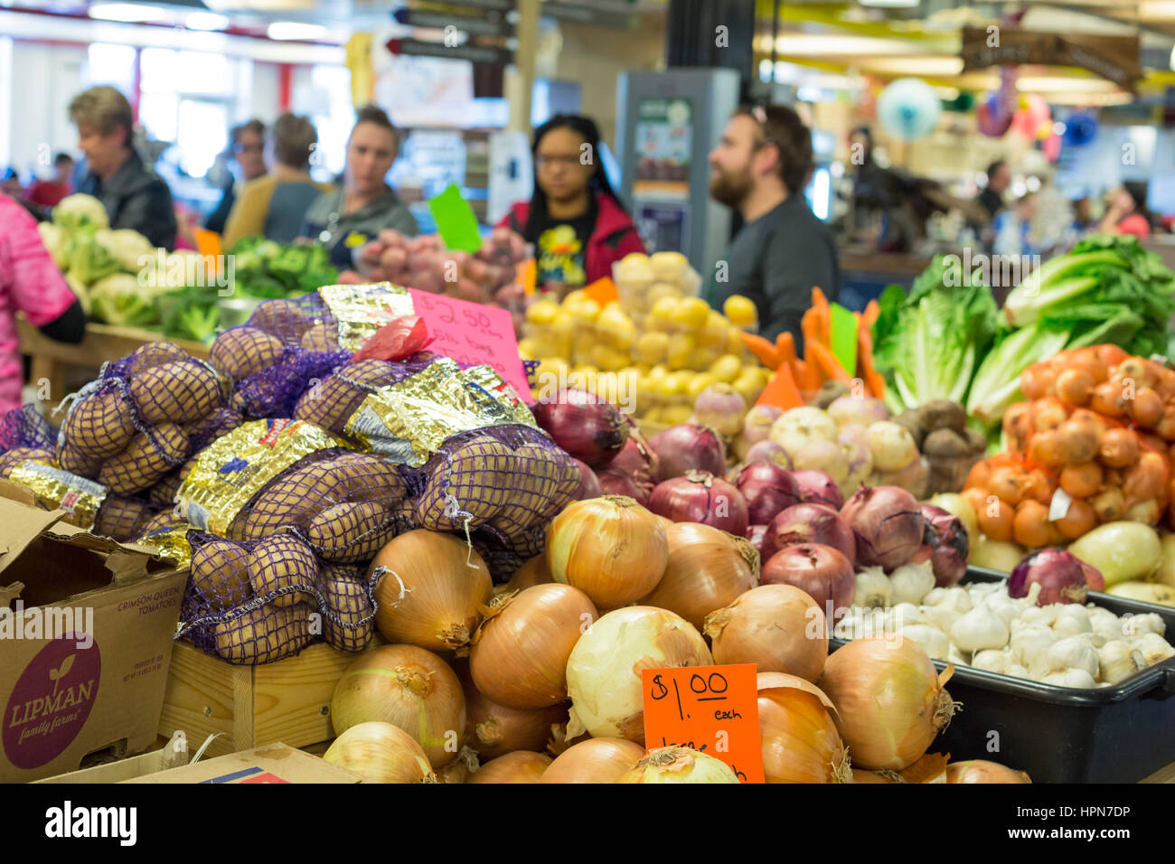 Flint, Michigan The Flint Farmers Market Stock Photo Alamy