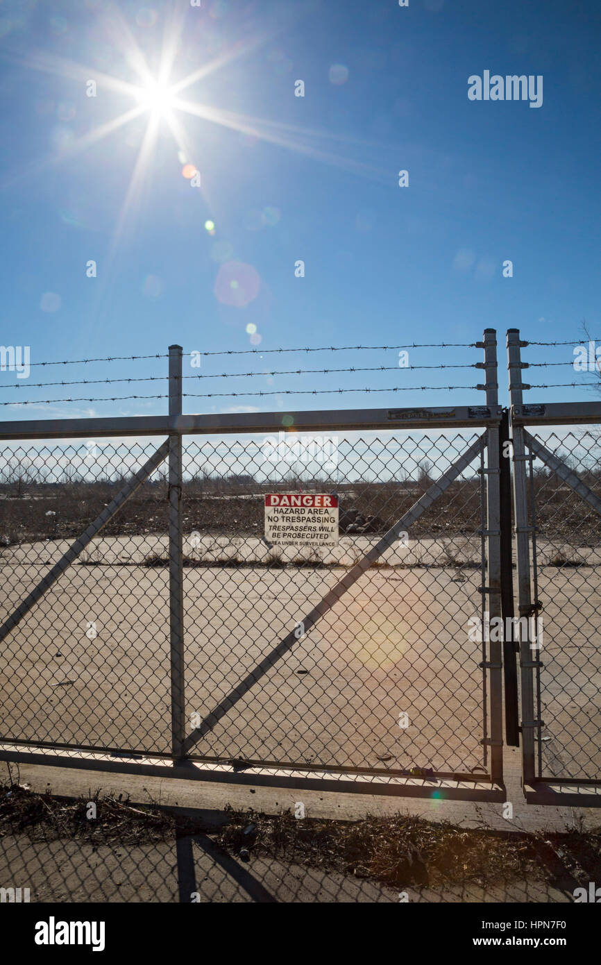 Flint, Michigan The site of the demolished General Motors AC Spark