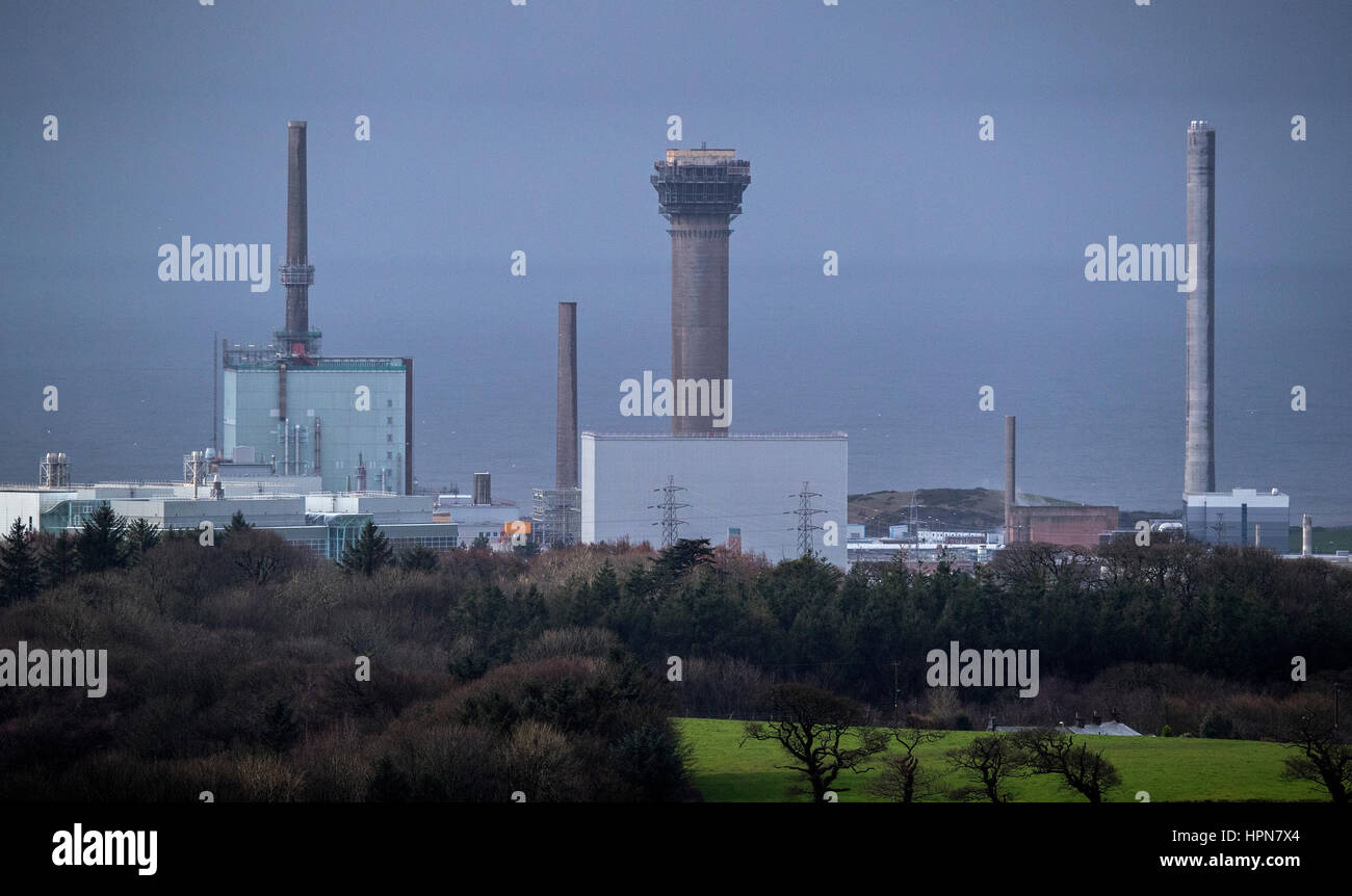 General View Of Sellafield Nuclear Power Plant In Cumbria Stock Photo   General View Of Sellafield Nuclear Power Plant In Cumbria HPN7X4 