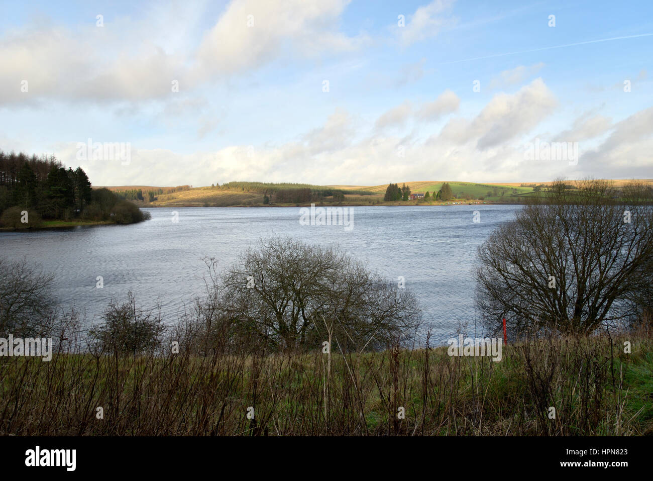 Usk Reservoir Stock Photo Alamy