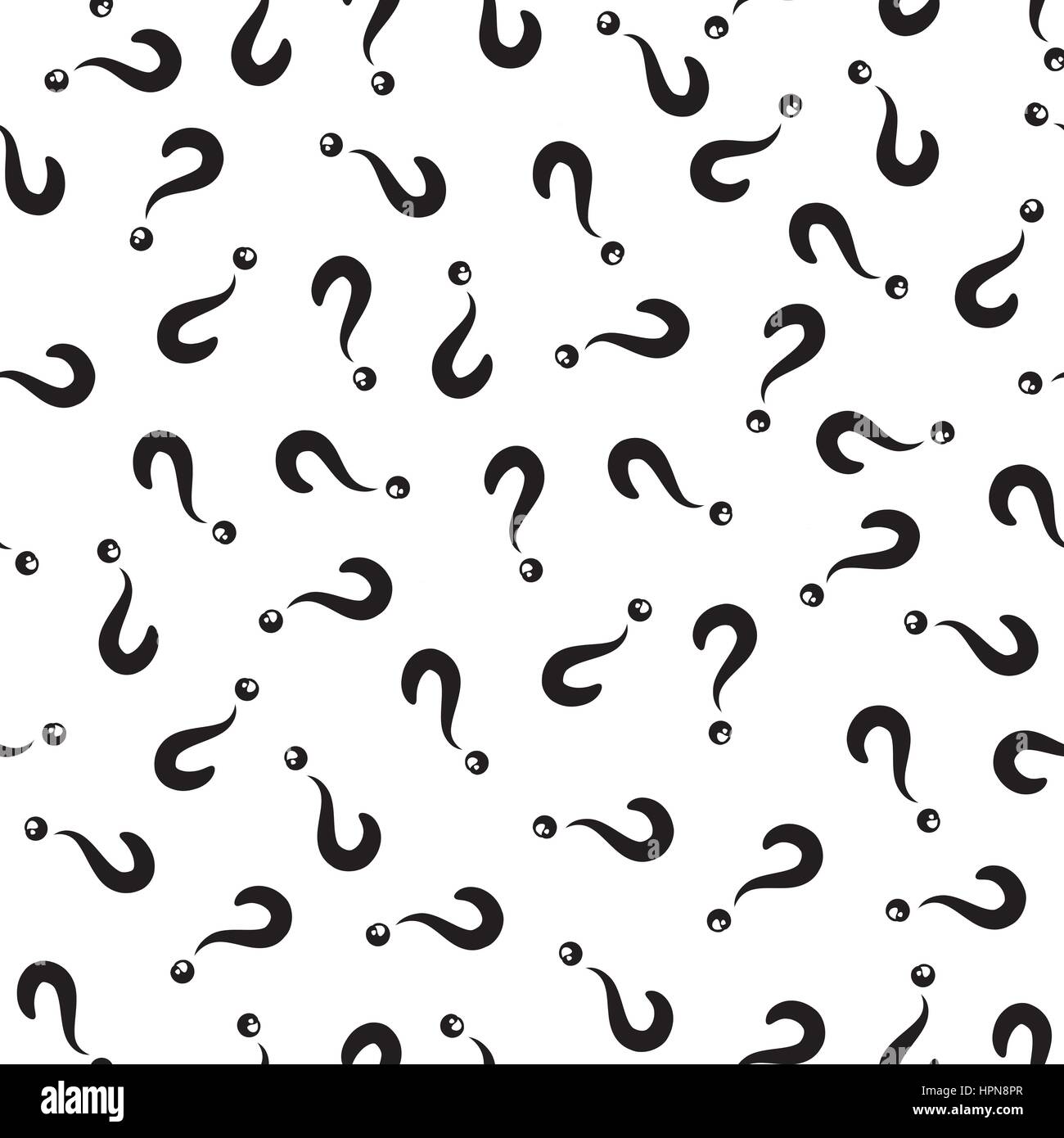 Abstract symbol white ornament. Exclamation mark seamless pattern ...