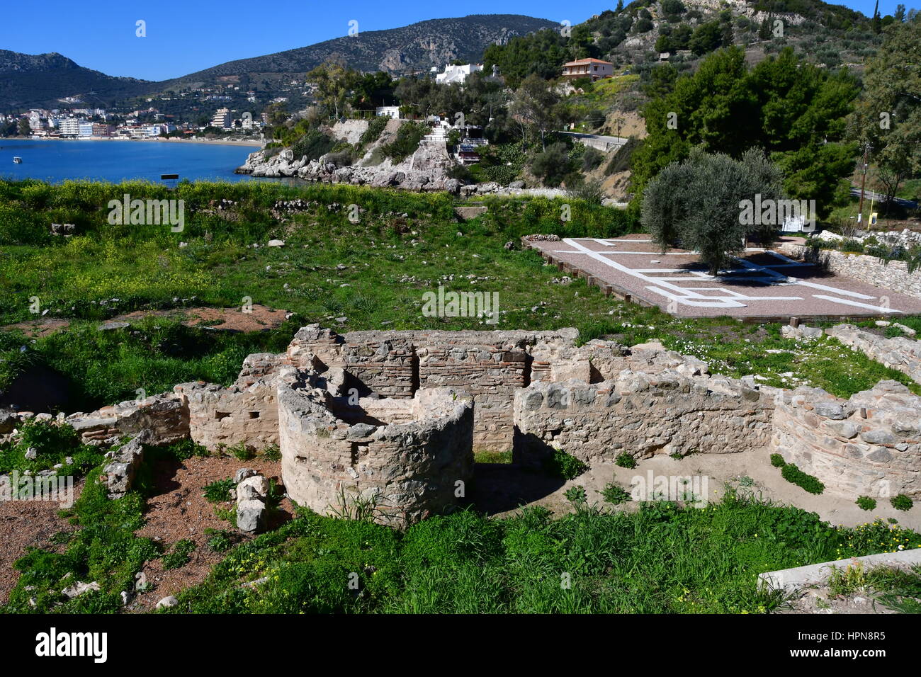 Tolo ,Greece 23 February 2017 . Spring images from Tolo in Argolida. Stock Photo