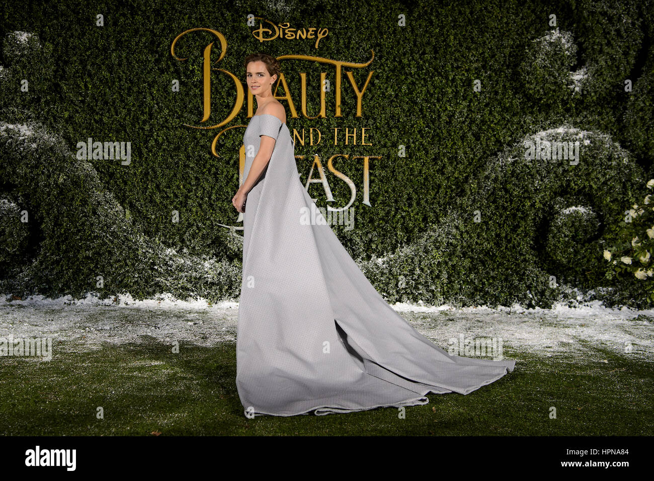 Emma Watson attending the Beauty and the Beast launch event at Spencer  House, London Stock Photo - Alamy, image size:1300x956