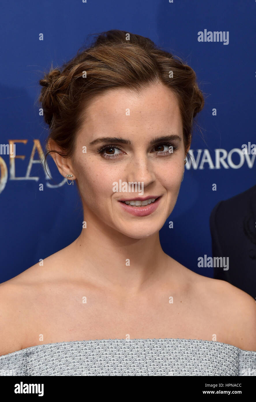 Emma Watson Attending The Beauty And The Beast Launch Event