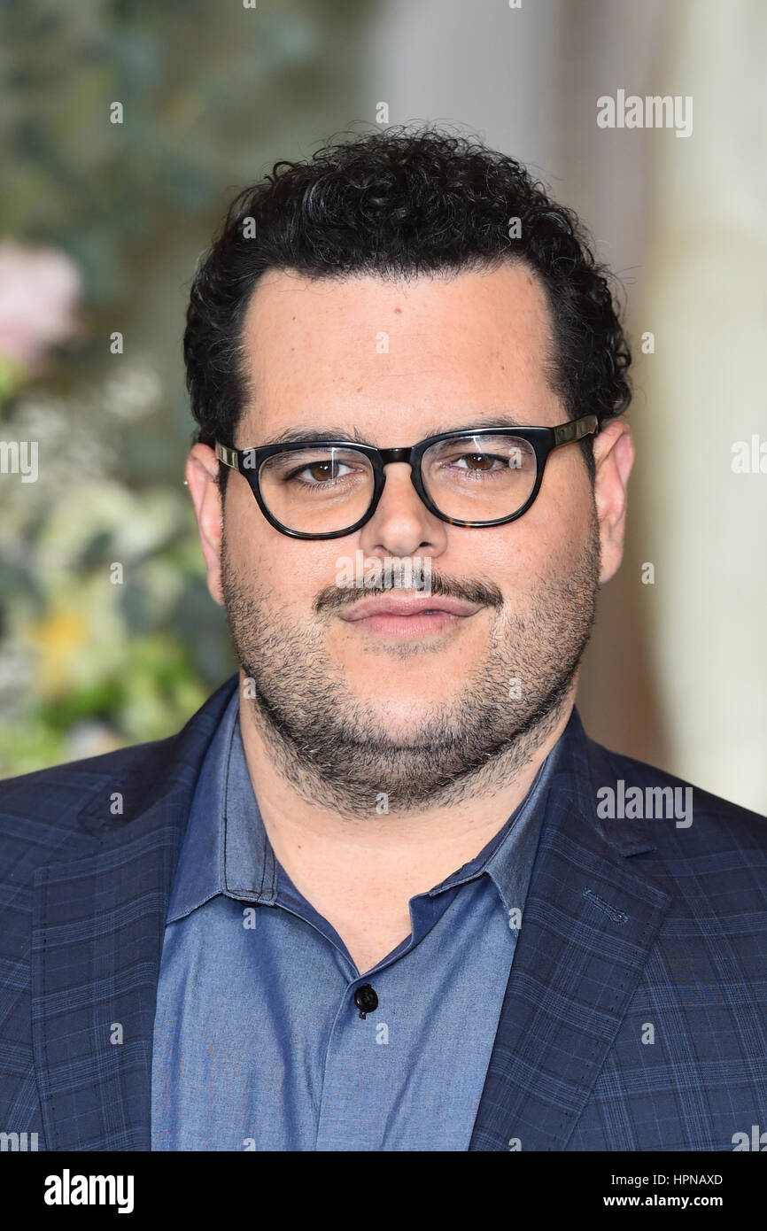 Josh Gad attending the Beauty and the Beast launch event at Spencer House, London. PRESS ASSOCIATION Photo. Stock Photo