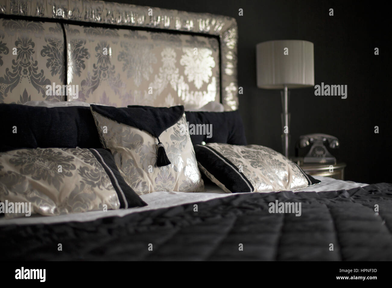 Luxury bedding hires stock photography and images Alamy