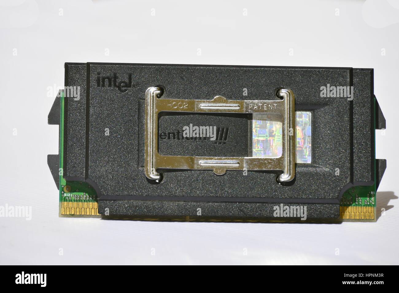 Pentium 3 Cartridge Stock Photo