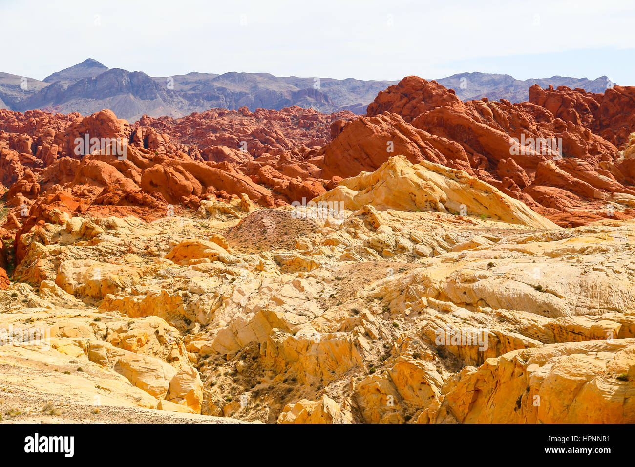 Fiery Rocks Nevada Rainbow Rocks in the Valley of Fire State Park in Nevada, USA Stock ...
