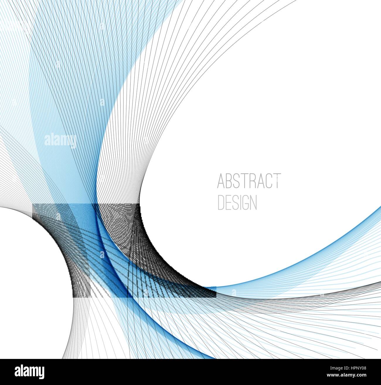 Abstract vector background, blue wavy Stock Vector Image & Art - Alamy