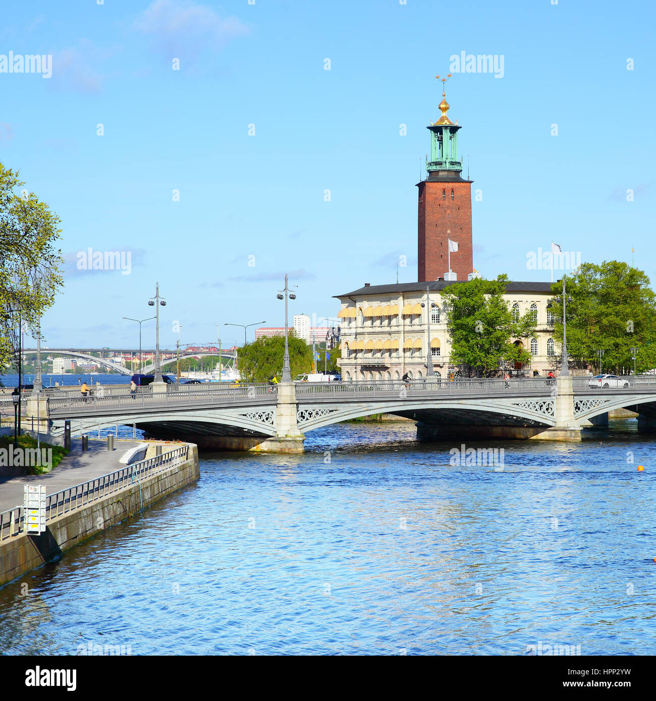 View of Stockholm, Sweden Stock Photo