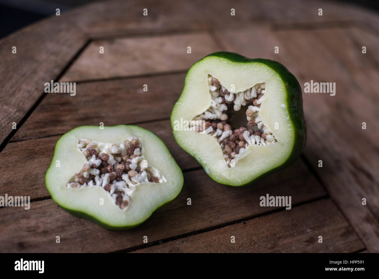 green papaya Stock Photo