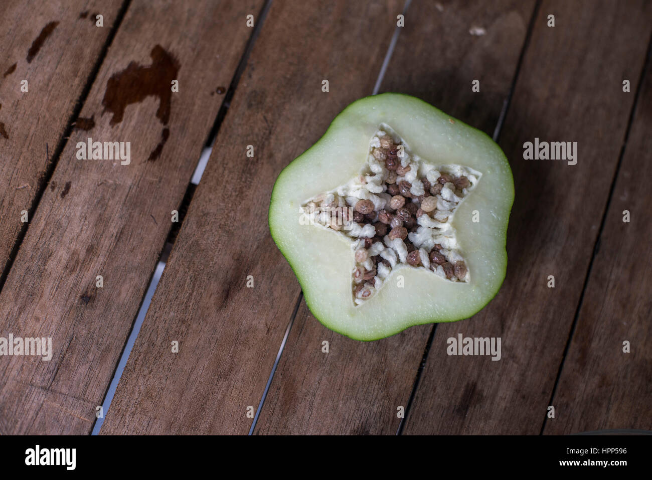 green papaya Stock Photo