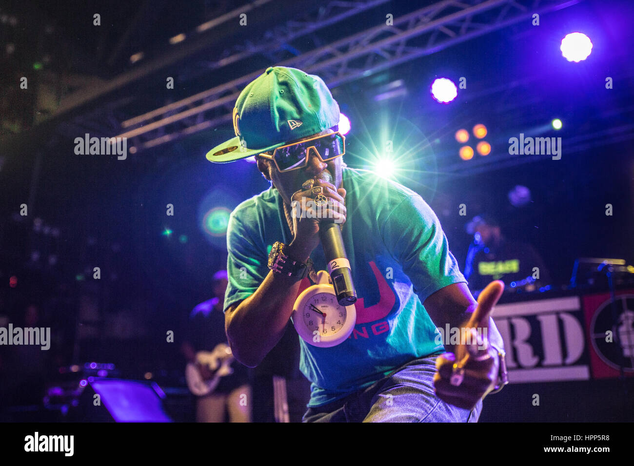 Public Enemy Performing Live At The 02, Liverpool 2015 - Photo By Michelle Roberts Stock Photo
