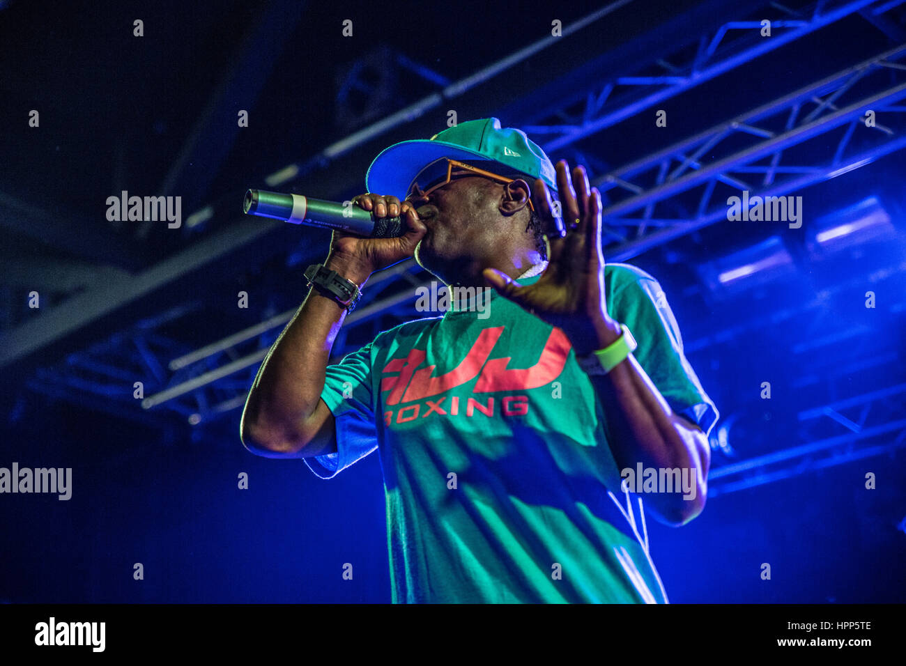 Public Enemy Performing Live At The 02, Liverpool 2015 - Photo By Michelle Roberts Stock Photo