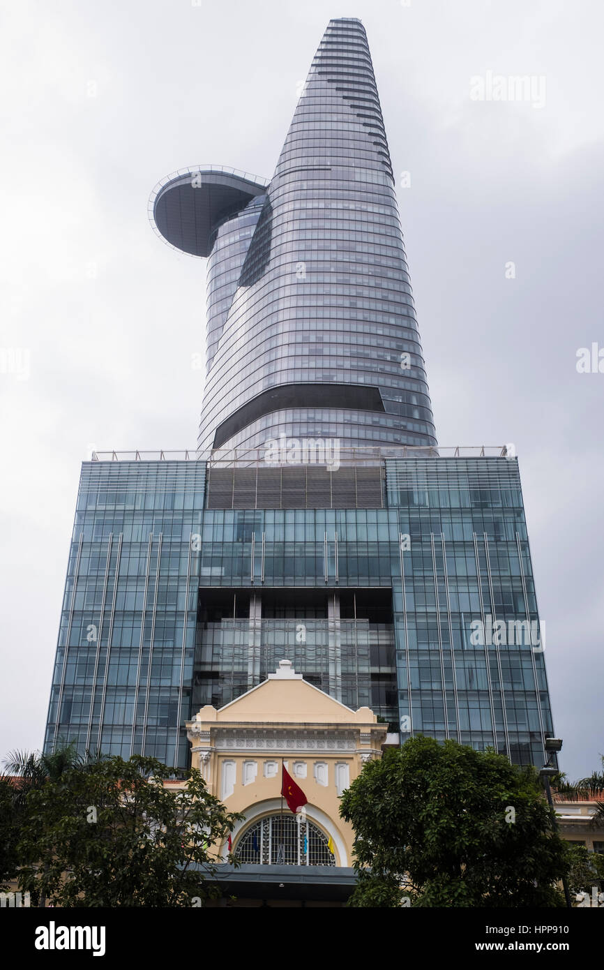 Bitexco Financial Tower, Ho Chi Minh City, Vietnam Stock Photo