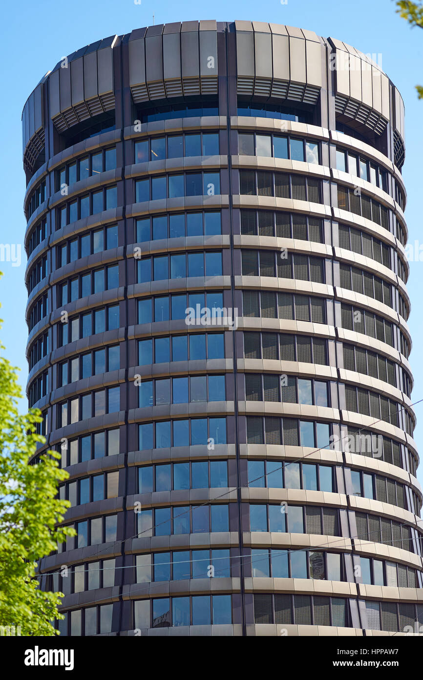 Bank for International Settlements BIS in Basel, the tower building of the  international financial institution owned by 60 central banks Stock Photo -  Alamy