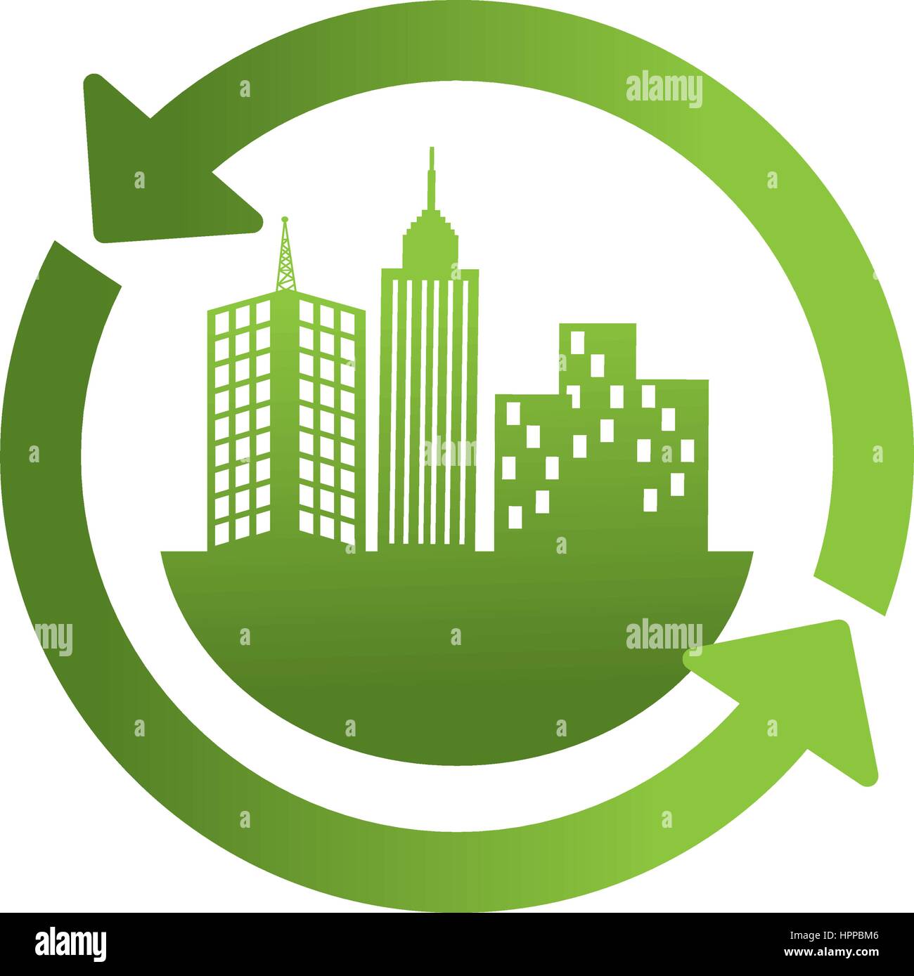 green city ecology buildings Stock Vector Image & Art - Alamy