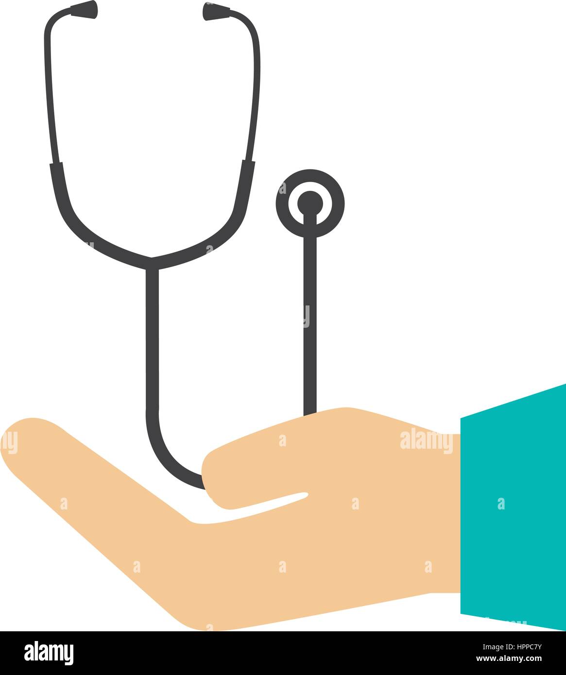 stethoscope medical isolated icon Stock Vector Image & Art - Alamy