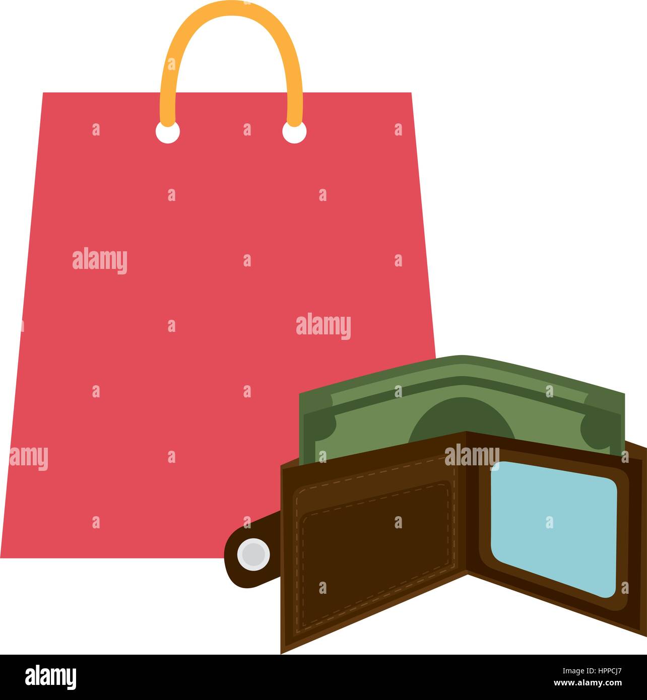shopping bag isolated icon Stock Vector Image & Art - Alamy