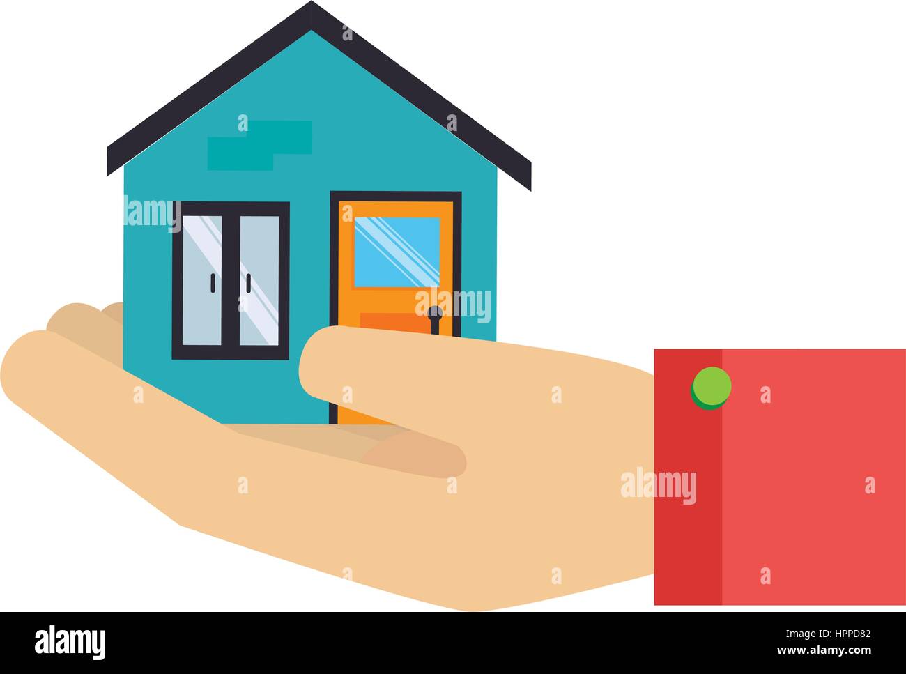real estate house icon Stock Vector Image & Art - Alamy