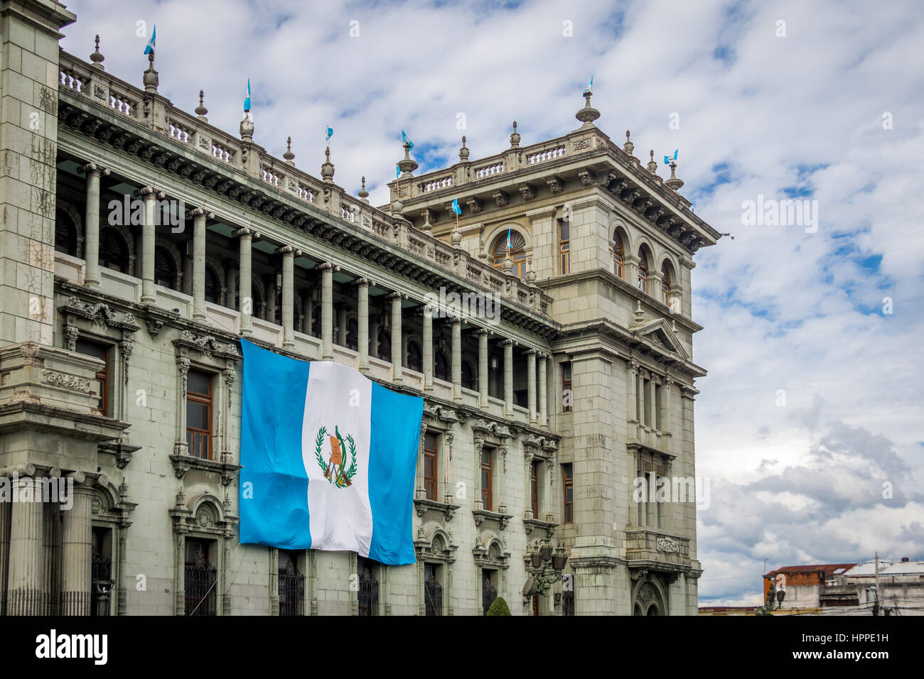 Guatemala National Palace - Guatemala City, Guatemala Stock Photo