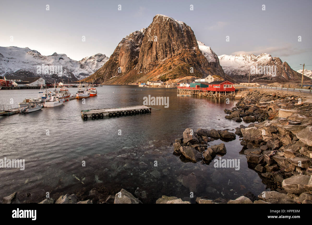 Hamnoy village, Lofoten Islands, Norway, Europe Stock Photo Alamy