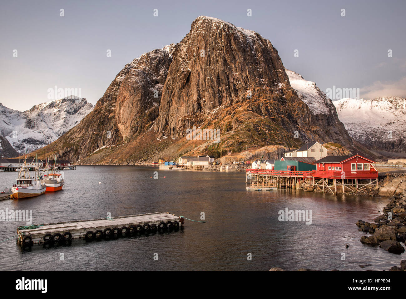 Hamnoy village, Lofoten Islands, Norway, Europe Stock Photo Alamy