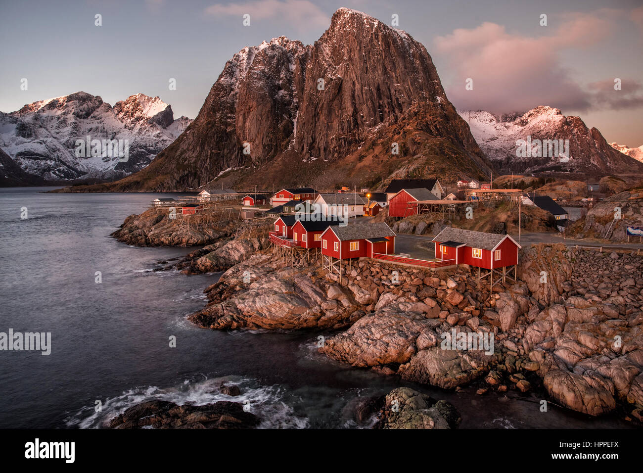 Hamnoy village, Lofoten Islands, Norway, Europe Stock Photo Alamy