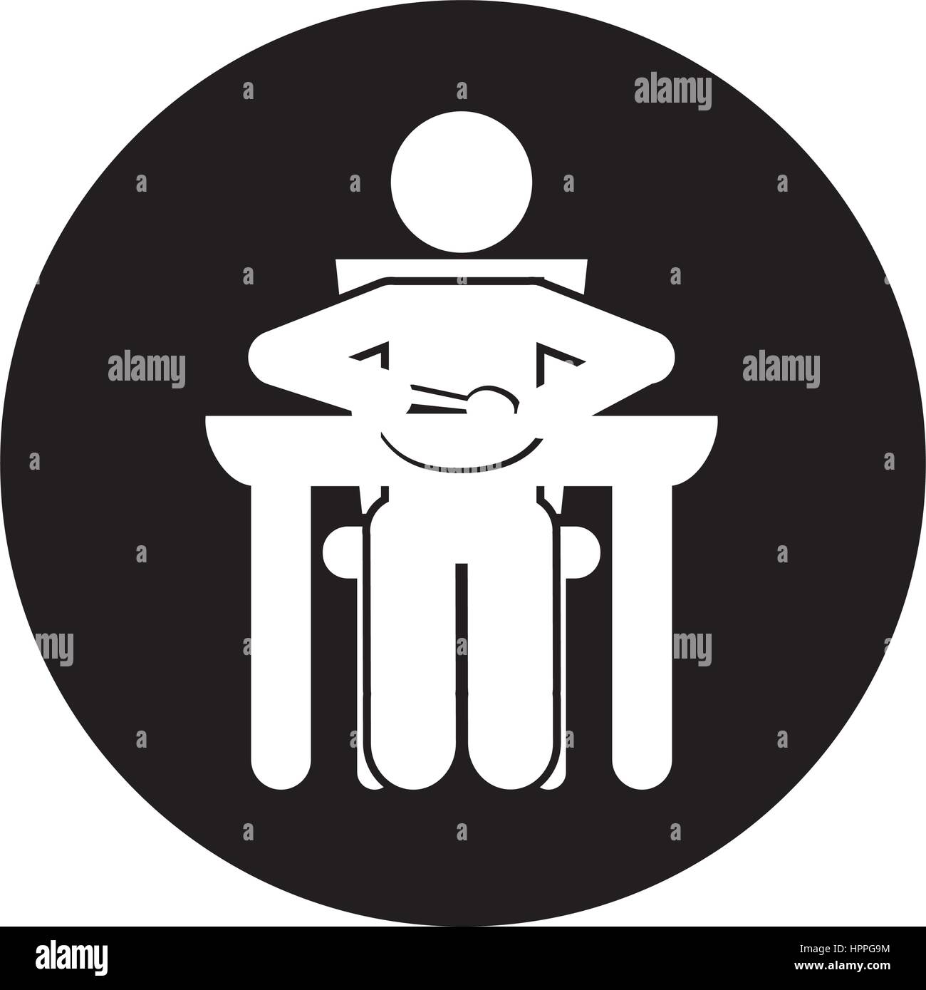 person eating silhouette icon Stock Vector Image & Art Alamy