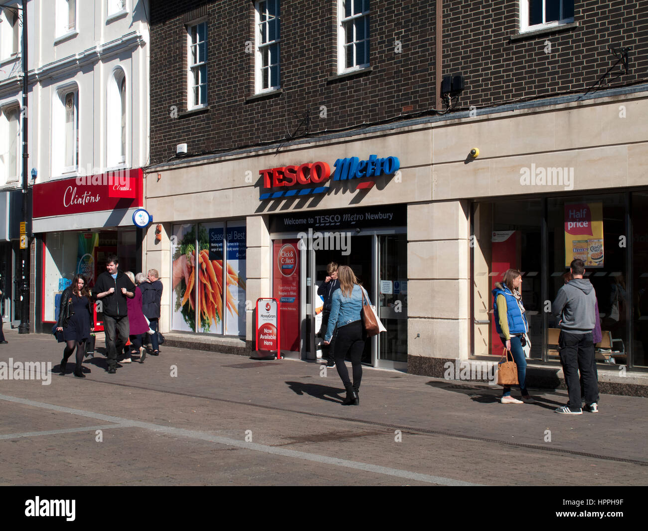 Tesco Metro supermarket store, company founded by Jack Cohen in 1919
