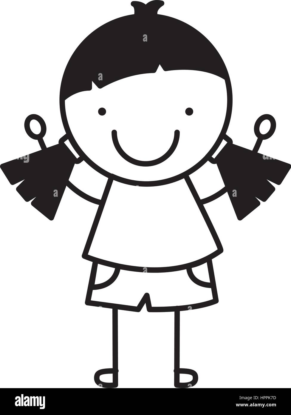 400+ Little Japanese Girl Drawing Stock Illustrations, Royalty-Free Vector  Graphics & Clip Art - iStock