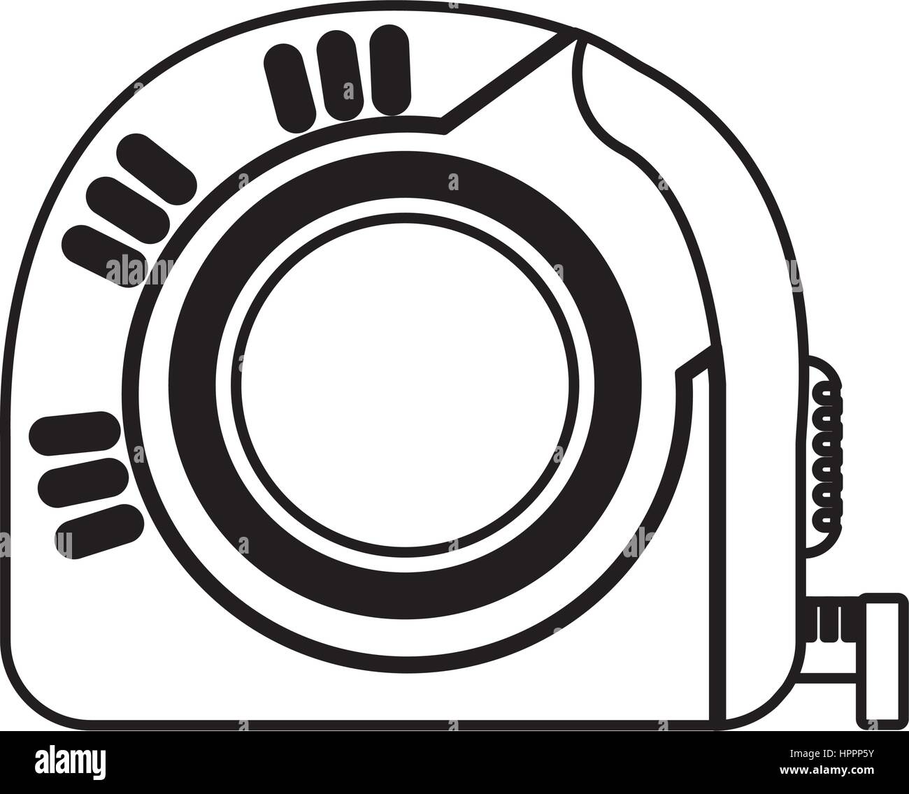 tape measure tool icon Stock Vector Image & Art - Alamy