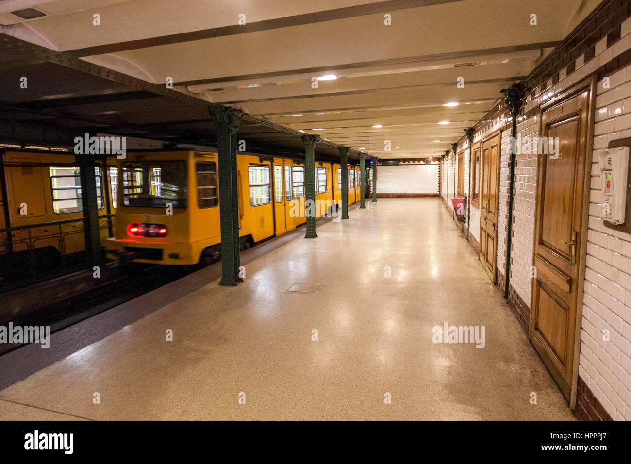 Budapest metro line 1 hi-res stock photography and images - Alamy