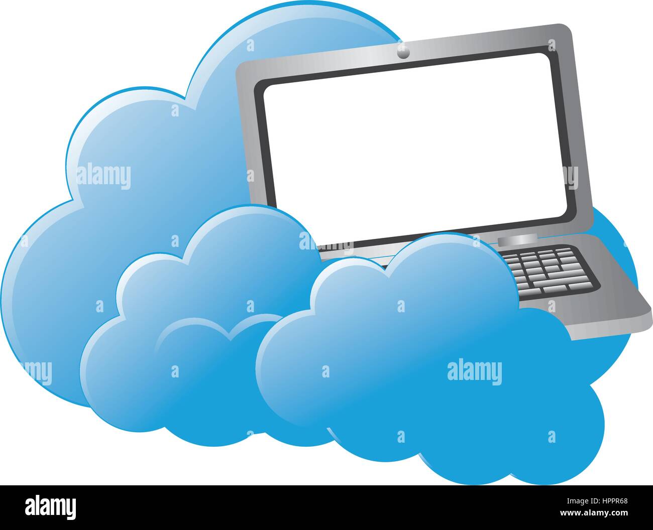 Cloud computing technology Stock Vector Image & Art - Alamy