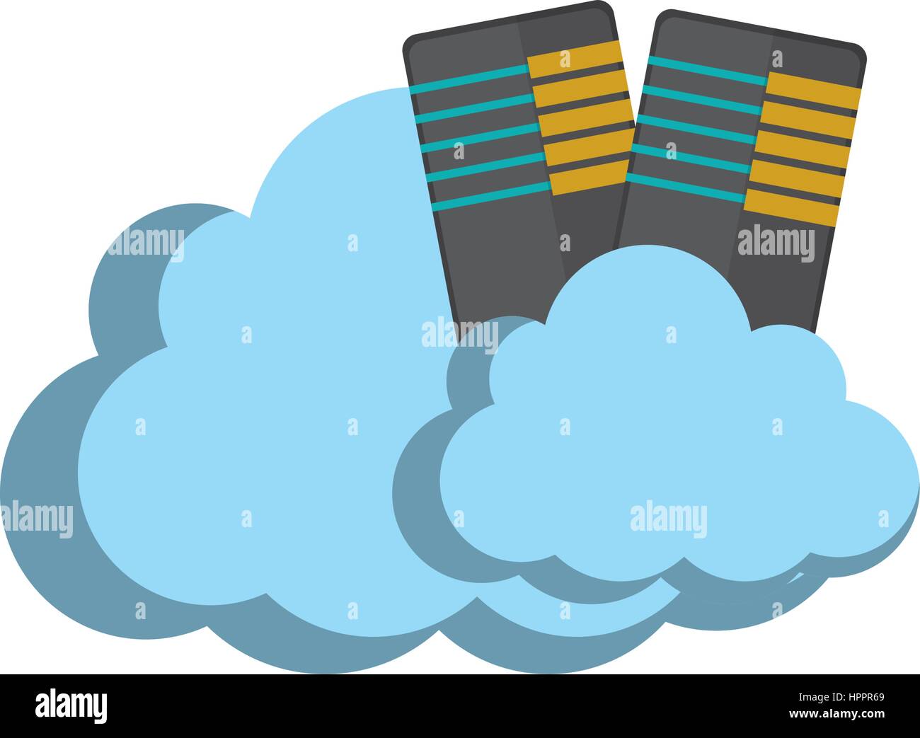 Cloud computing technology Stock Vector Image & Art - Alamy