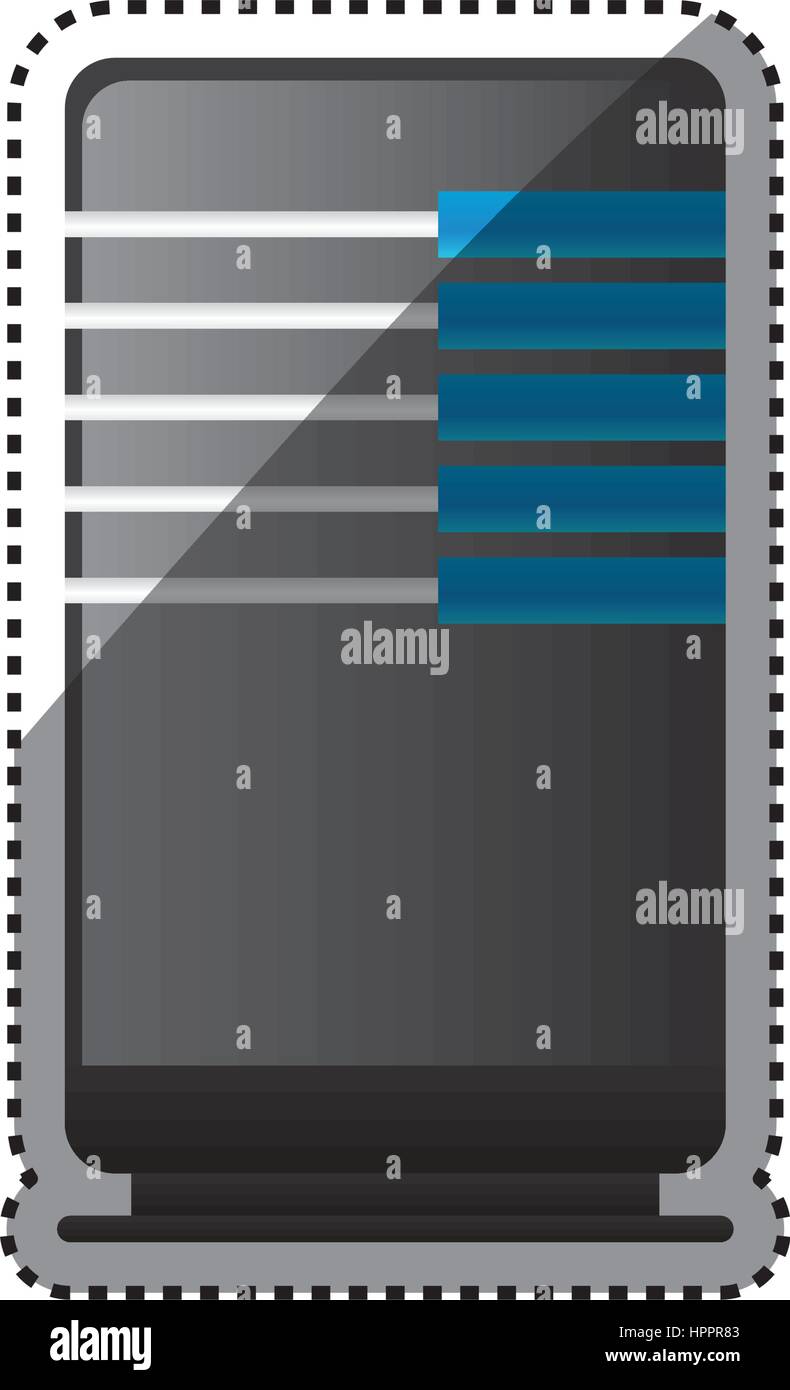 Database storage computer Stock Vector Image & Art - Alamy