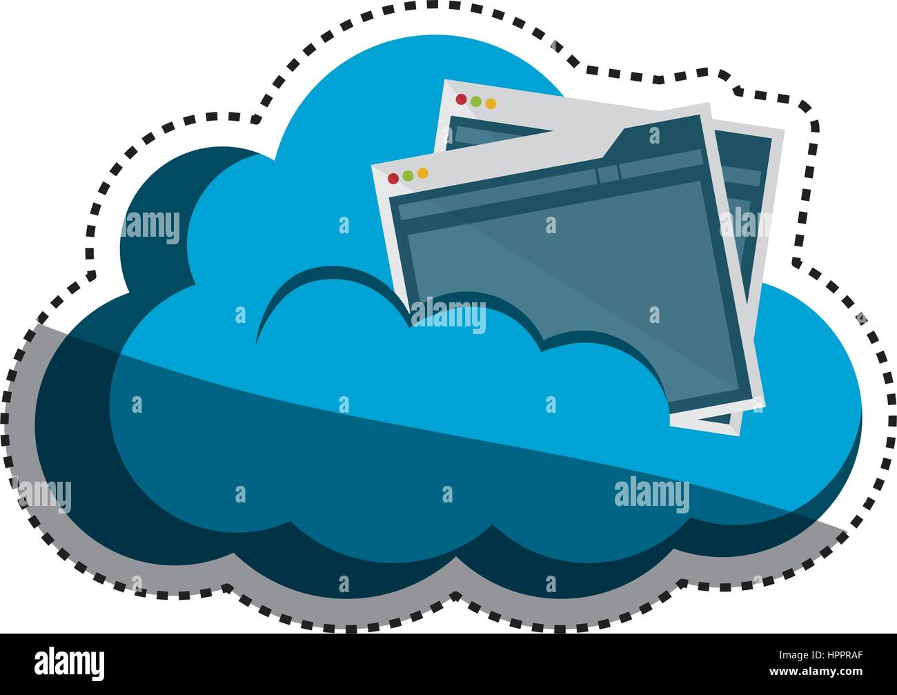Cloud computing technology Stock Vector Image & Art - Alamy