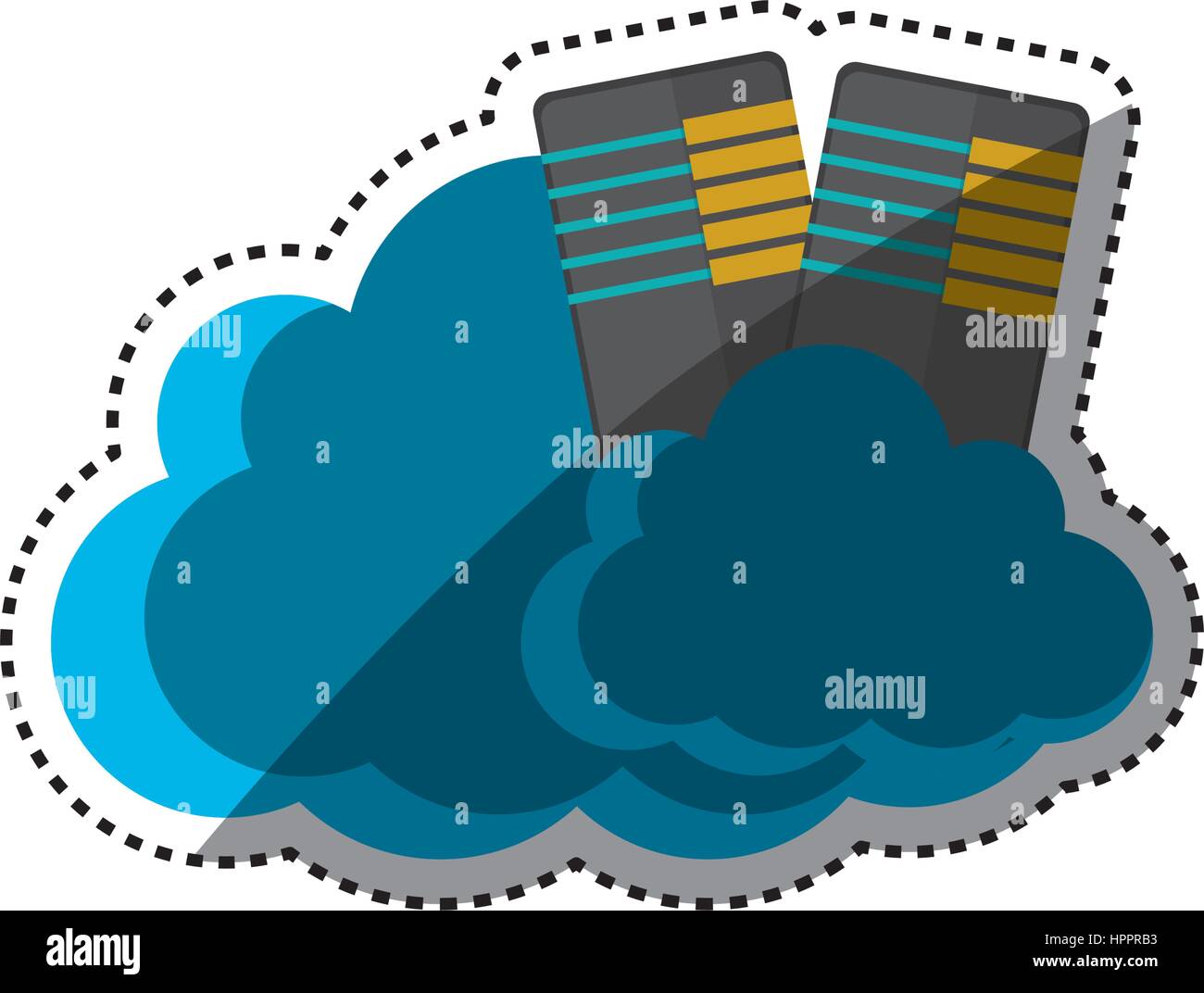 Cloud computing technology Stock Vector Image & Art - Alamy