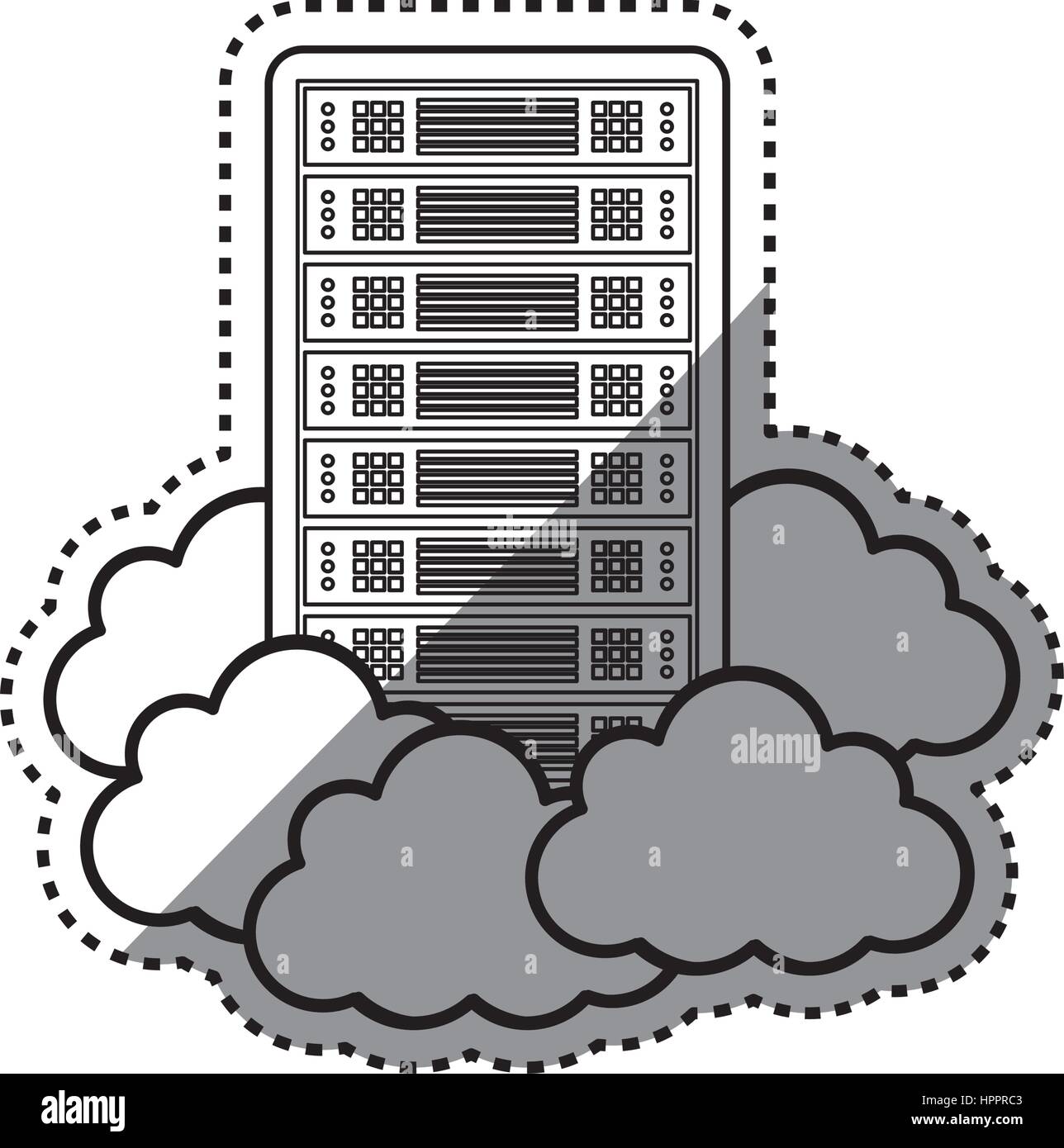Cloud computing technology Stock Vector Image & Art - Alamy