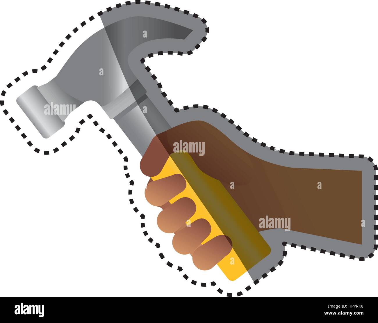 Hammer construction tool Stock Vector Image & Art - Alamy