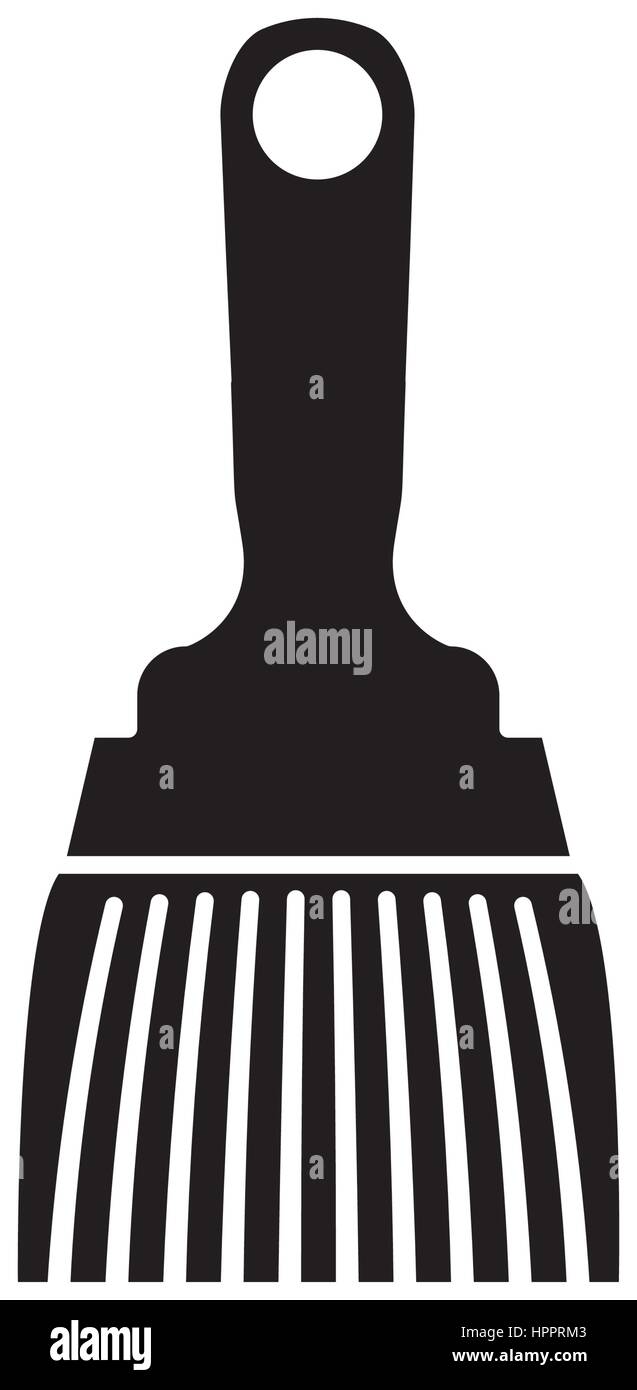 Paint brush construction tool Stock Vector Image & Art - Alamy