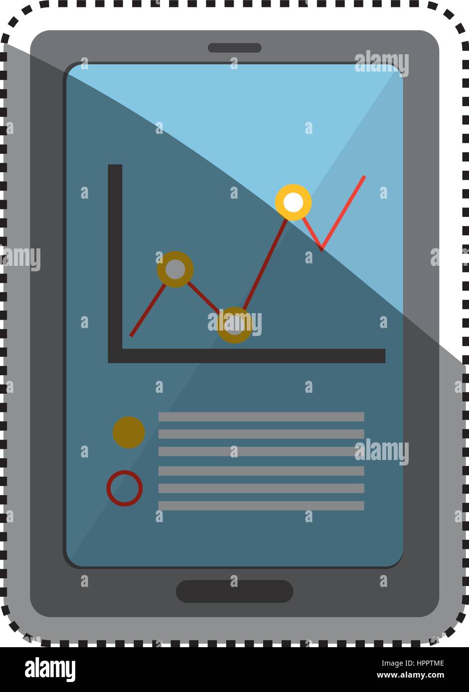 statistic graph report Stock Vector Image & Art - Alamy