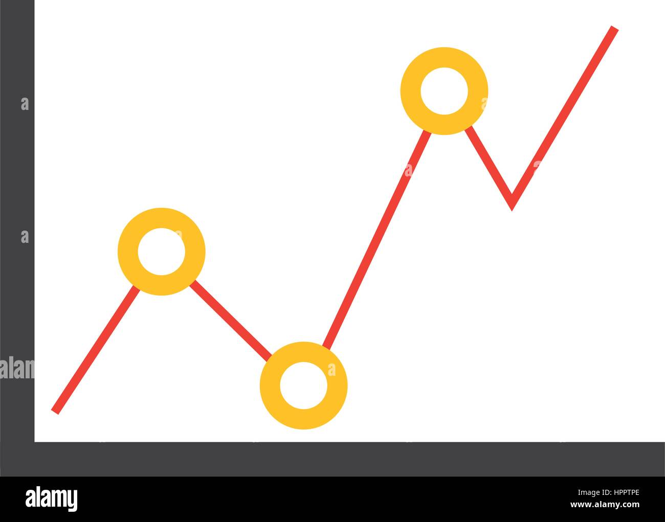 statistic graph report Stock Vector Image & Art - Alamy