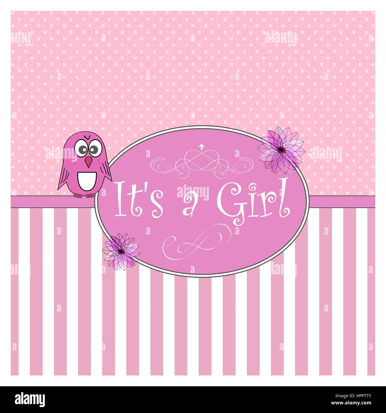Baby shower card. Vector illustration Stock Vector Image & Art Alamy